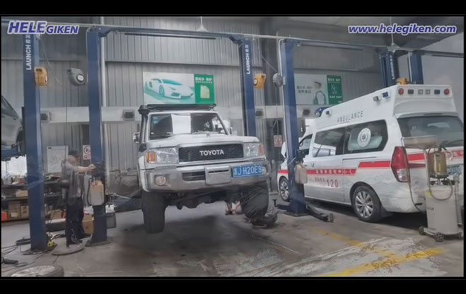 LC76安装赫勒超级锁